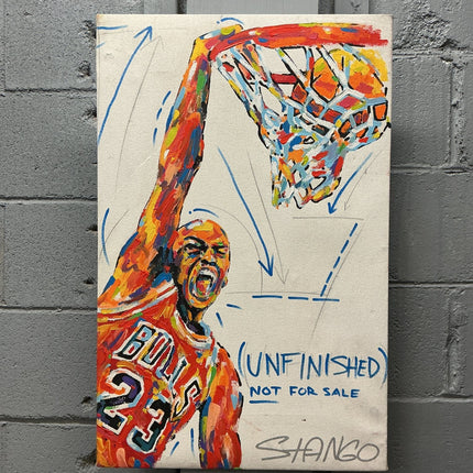 Michael Jordan Stango Painting - GT - Wholesale.com