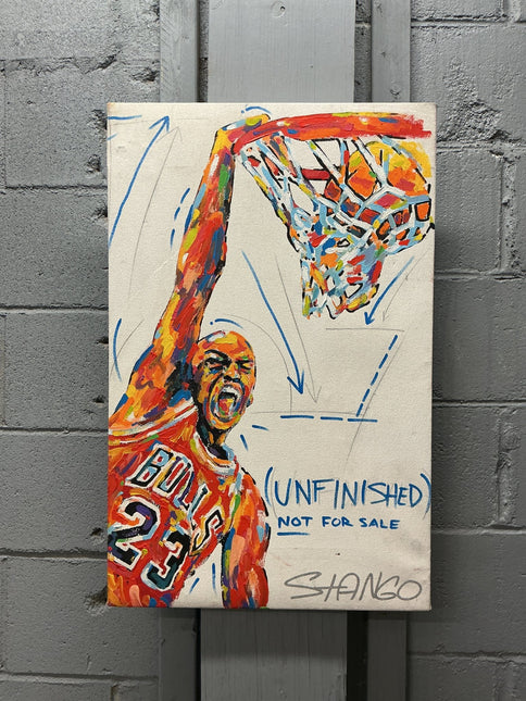 Michael Jordan Stango Painting - GT - Wholesale.com