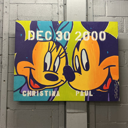 Mickey and Minnie Stango Painting - GT - Wholesale.com