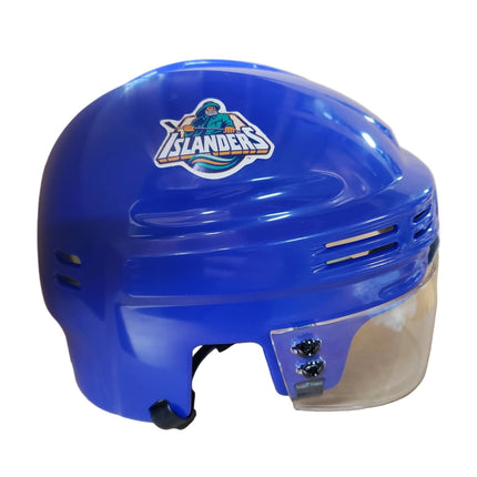 New York Islanders T/B SportStar NHL Hockey Player Mini Helmet - Royal - GT - Wholesale.com