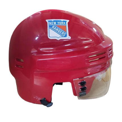New York Rangers 1978 - 1998 T/B SportStar NHL Hockey Player Mini Helmet - Red - GT - Wholesale.com