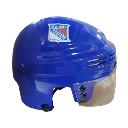 New York Rangers 1978 - 1998 T/B SportStar NHL Hockey Player Mini Helmet - Royal - GT - Wholesale.com