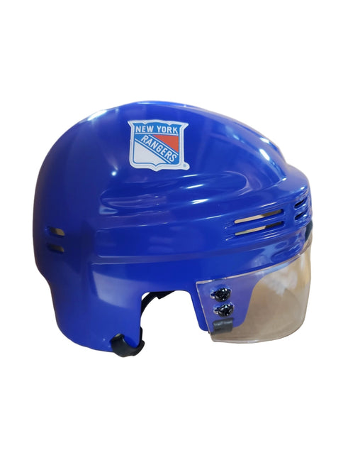 New York Rangers 1978 - 1998 T/B SportStar NHL Hockey Player Mini Helmet - Royal - GT - Wholesale.com