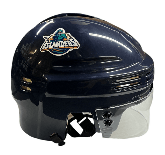 New York Islanders T/B SportStar NHL Hockey Player Mini Helmet - Navy - GT - Wholesale.com