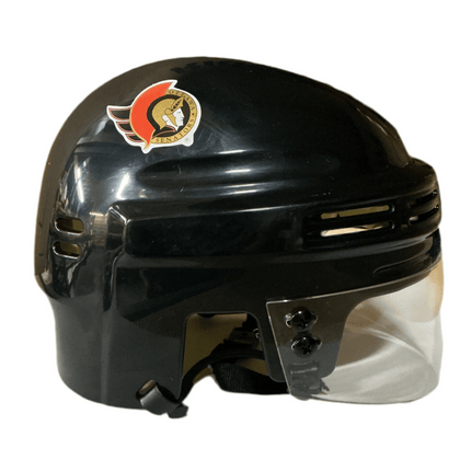 Ottawa Senators T/B SportStar NHL Hockey Player Mini Helmet - Black - GT - Wholesale.com