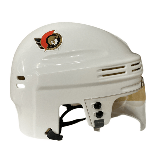 Ottawa Senators T/B SportStar NHL Hockey Player Mini Helmet - White - GT - Wholesale.com