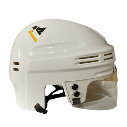 Pittsburgh Penguins T/B SportStar NHL Hockey Player Mini Helmet - White - GT - Wholesale.com
