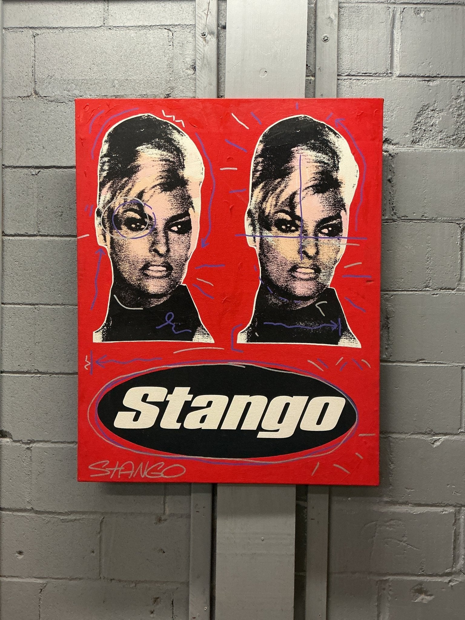 Stango R2 Prada Stango Painting 41 in x 32 3/4 in x 1 in – GT-Wholesale.com