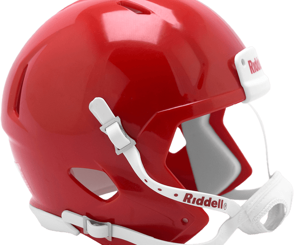 customizable helmets football Blank KC Red Riddell Speed Customizable Football Mini Helmet Shell – GT-Wholesale.com