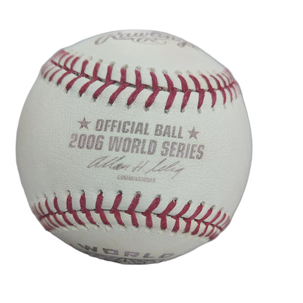 2006 World Series Rawlings Official MLB Leather Game Baseball Allen Selig
