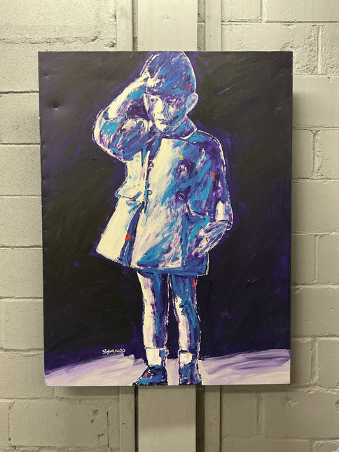 Saluting Child Stango Painting - GT - Wholesale.com