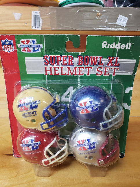 Riddell Super Bowl XL Helmet Set - GT - Wholesale.com