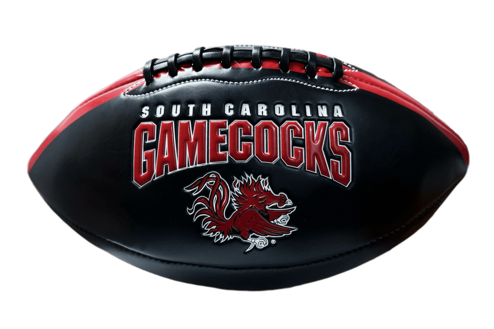 South Carolina Gamecocks Rawlings Jarden Sports NCAA Signature Autograph Black Panel Football - Deflated
