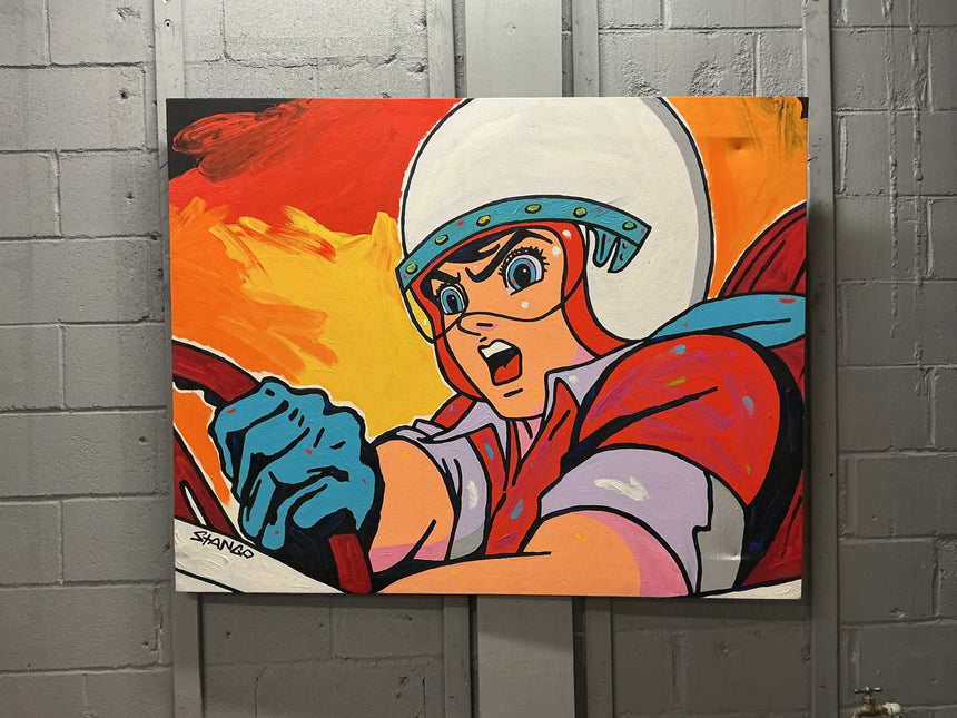 Speed Racer Stango Painting - GT - Wholesale.com