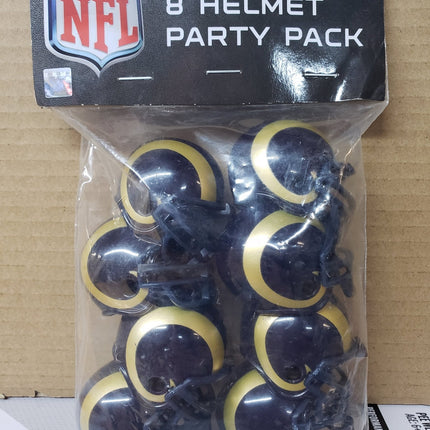 St. Louis Rams 8 Helmet Party Pack NFL Football - GT - Wholesale.com
