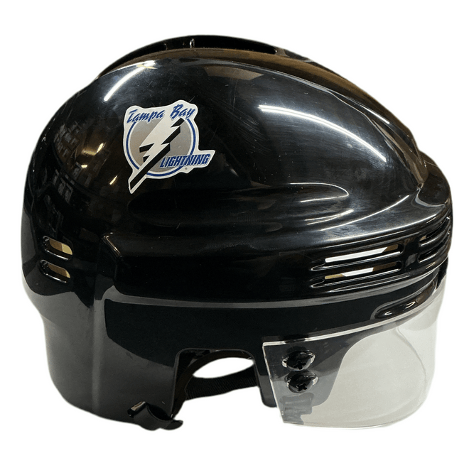 Tampa Bay Lightning T/B SportStar NHL Hockey Player Mini Helmet - Black - GT - Wholesale.com