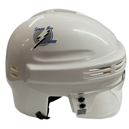 Tampa Bay Lightning T/B SportStar NHL Hockey Player Mini Helmet - White - GT - Wholesale.com