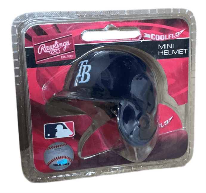 Tampa Bay Rays Rawlings Pocket Size CoolFlo Mini Helmet - GT - Wholesale.com