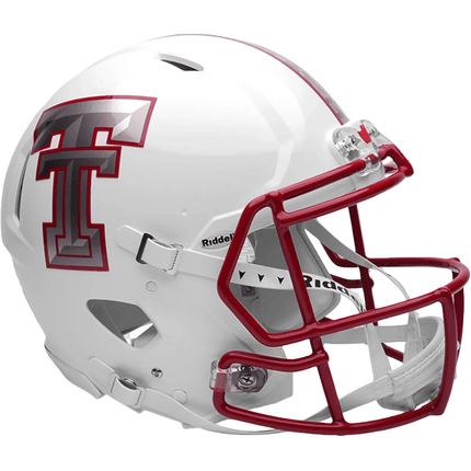 Texas Tech Red Raiders GalvanICED Riddell NCAA Authentic Speed Full Size Helmet - GT - Wholesale.com