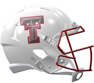 Texas Tech Red Raiders GalvanICED Riddell NCAA Authentic Speed Full Size Helmet - GT - Wholesale.com
