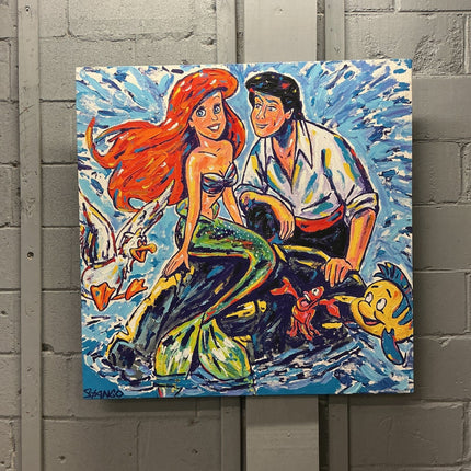The Little Mermaid Stango Painting - GT - Wholesale.com