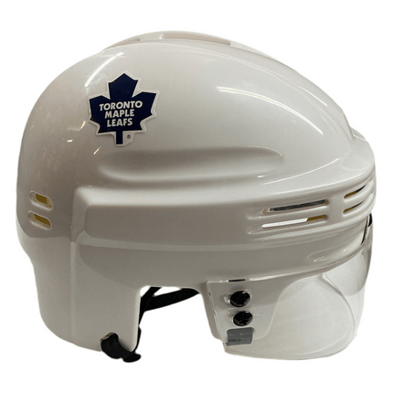Toronto Maple Leafs T/B SportStar NHL Hockey Player Mini Helmet - White - GT - Wholesale.com
