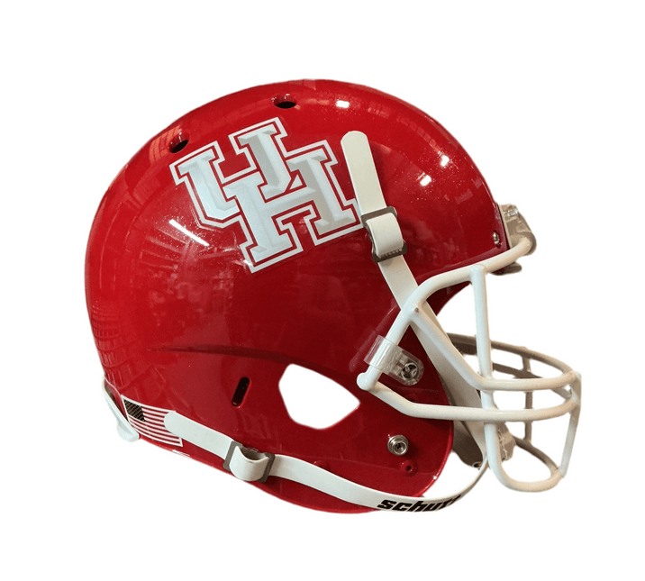 Houston Cougars Red Schutt NCAA College Football Replica Full Size Helmet - GT - Wholesale.com
