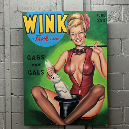 WINK A Fresh Magazine Jenny Moore Painting - GT - Wholesale.com