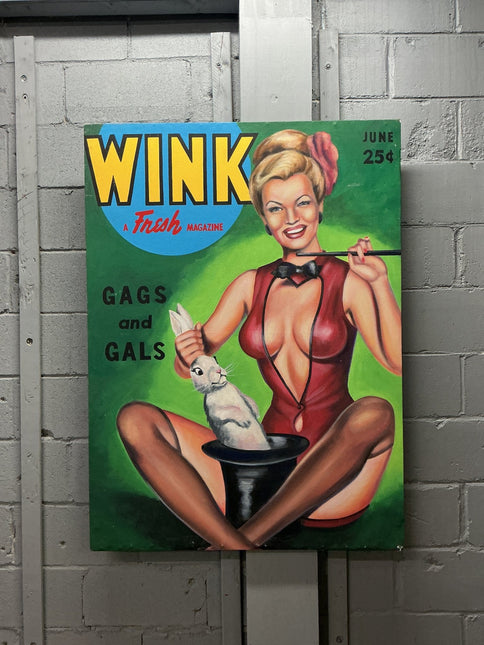 WINK A Fresh Magazine Jenny Moore Painting - GT - Wholesale.com