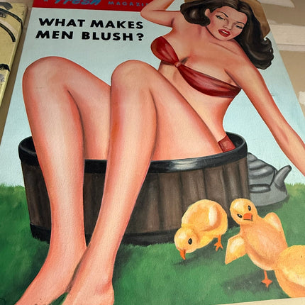 WINK A Fresh Magazine Stango Painting 51 in x 37 3/4 in x 1 in. - GT - Wholesale.com