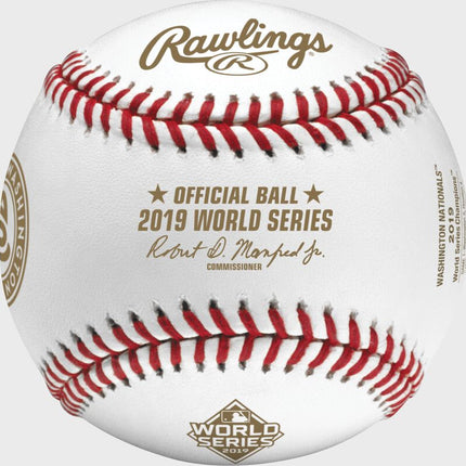 MLB 2019 Washington Nationals World Series Champions Rawlings Baseball