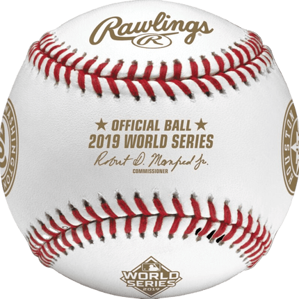 MLB 2019 World Series Dueling Rawlings Baseball - GT - Wholesale.com