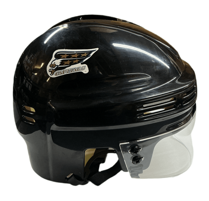 Washington Capitals T/B SportStar NHL Hockey Player Mini Helmet - Black - GT - Wholesale.com
