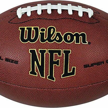 Wilson NFL Super Grip Football Deflated - GT - Wholesale.com