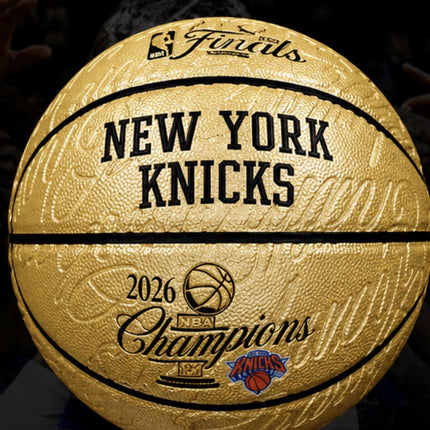 2026 Limited-Edition NBA Champion Basketball New York Knicks PRE-ORDER - GT-Wholesale.com